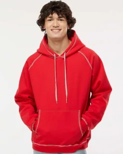 s KP8011 - EXTRA HEAVY HOODED PULLOVER<King Fashion Clearance
