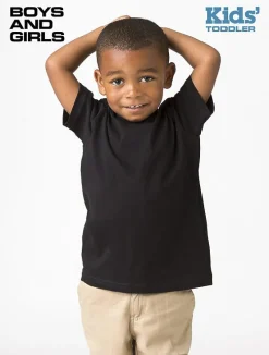 21005 - Toddler Fine Jersey Tee<Los Angeles Apparel Online