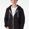 f97 - Flex-Fleece Full-Zip Hoodie<Los Angeles Apparel Fashion