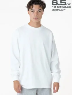 1807gd - Garment Dye Long-Sleeve Tee<Los Angeles Apparel Online