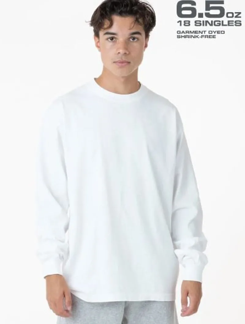 1807gd - Garment Dye Long-Sleeve Tee<Los Angeles Apparel Online