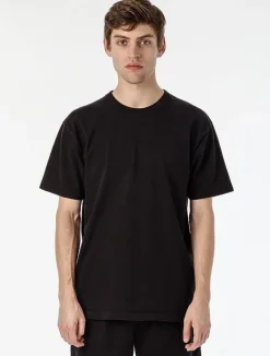 1203gd - Heavy Jersey Tee W/ Binding<Los Angeles Apparel Discount