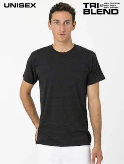 tr01 - Tri-Blend Crew NeckTee<Los Angeles Apparel Outlet