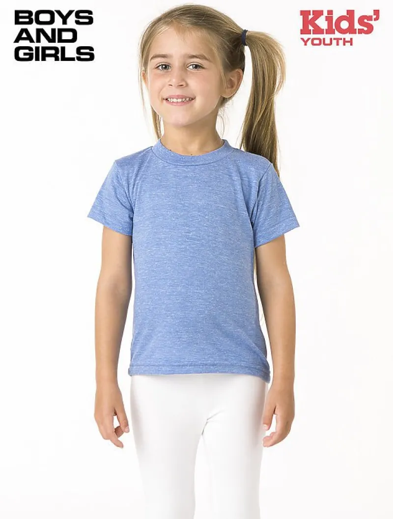tr2001 - Ultra-Soft Youth Unisex Tri-Blend Comfort Tee<Los Angeles Apparel New