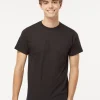 M & O Knits 3541 - MEN'S FINE BLEND TEE<M&O Discount