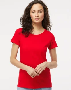 4810 - Women's Gold Soft Touch T-Shirt<M&O Hot