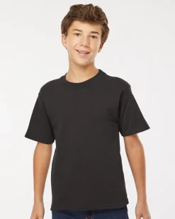 4850 - Youth Gold Soft Touch T-Shirt<M&O Fashion