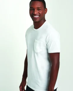 3605 - Combed Cotton Comfort Crew Tee with Pocket<Next Level New