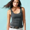 3533 - Comfy Stretch Ladies' Jersey Tank Top<Next Level Hot