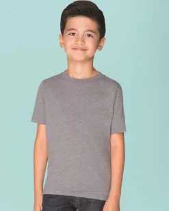 3312 - Comfy Youth Cotton Blend Crew Tee<Next Level Sale