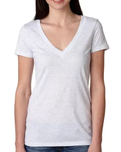 6740 - Ultimate Comfort Triblend V-Neck Tee for Women<Next Level Online