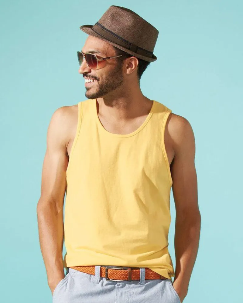 3633 - Vibrant Summer Comfort Jersey Tank Top<Next Level Best
