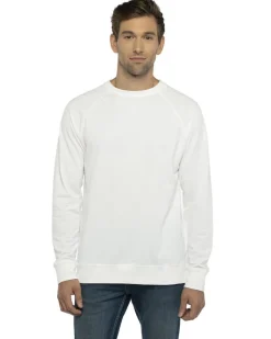 N9000 - Unisex French Terry Raglan Crew<Next Level Hot