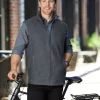 NE714 - Men's Aura Sweater Fleece Vest<North End Fashion