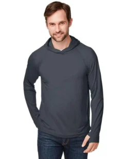 NE105 - Unisex JAQ Stretch Performance Hooded T-Shirt<North End Hot