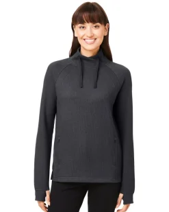 NE200W - Ladies Rhythm Waffle Pullover<North End Hot