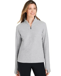 NE725W - Ladies Spirit Textured Quarter-Zip<North End Sale
