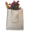 Q125400 - Canvas Jumbo Shopper with Gusset<Q-Tees Clearance