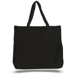 Q600 - Canvas Jumbo Tote Bag<Q-Tees New