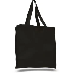 Q125300 - Canvas Shopper with Gusset<Q-Tees Best