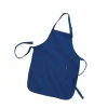 Q4350 - Full Length Apron with 2 Patch Pockets<Q-Tees Online