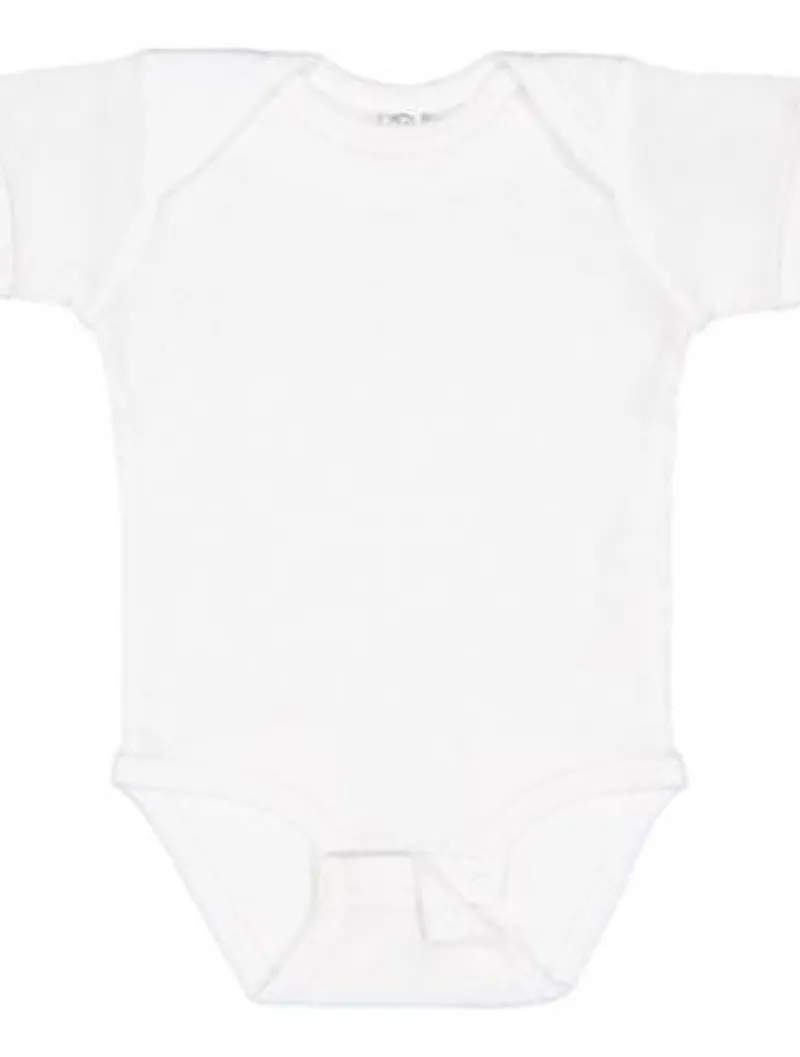r4400 - Infant Rib Lap Neck Bodysuit<Rabbit Skins New