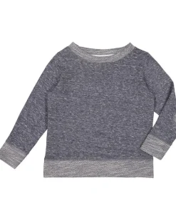 RS3379 - Cozy Toddler French Terry Crewneck with Elbow Patches<Rabbit Skins Sale