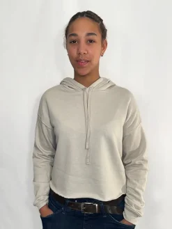 Apparel KS502 - Ultra Soft Hooded Crop Top<Radsow Clearance