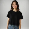 CA6687 - Stylish Cropped Loose-Fit Women's Short-Sleeve Tee<Roly Best