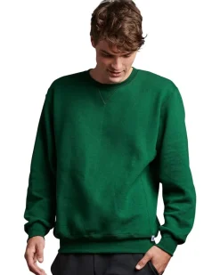 698HBM - Adult Dri-Power® Crewneck Sweatshirt<Russell Athletic New