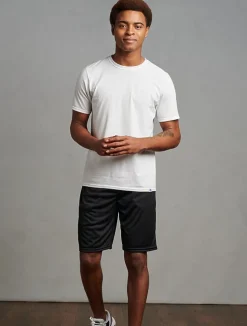 ts7x2m0 - ADULT ESSENTIAL POCKETED SHORT<Russell Athletic Hot