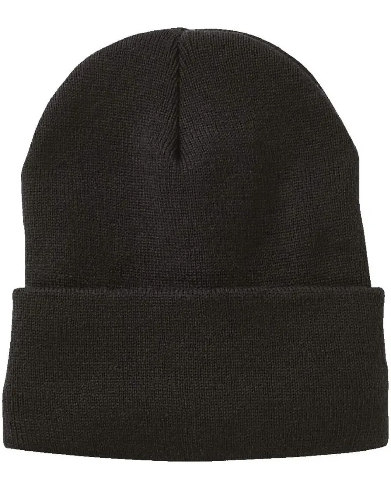 SP12JL - 12" Jersey Lined Cuffed Beanie<Sportsman Clearance