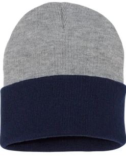 SP12T - 12" Color Blocked Cuffed Beanie<Sportsman Clearance