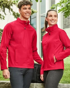 TT80 - Men's Leader Soft Shell Jacket<Team 365 Hot