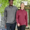 TT31HW - Ladies Zone Sonic Heather Performance Quarter-Zip<Team 365 Fashion