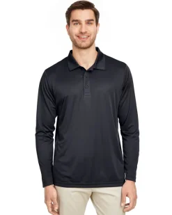 TT51L - Men's Zone Performance Long Sleeve Polo<Team 365 Hot