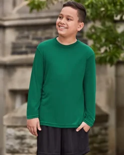 TT11YL - Youth Zone Performance Long-Sleeve T-Shirt<Team 365 Fashion