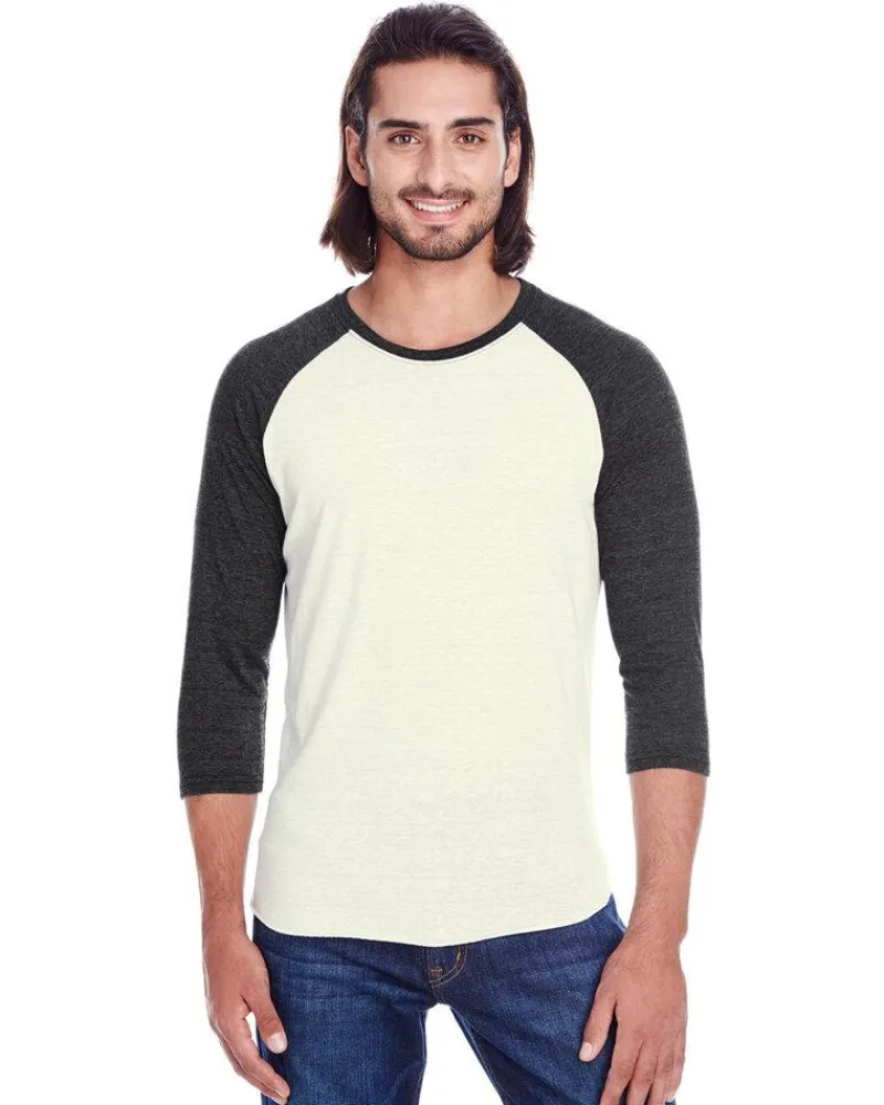 302G - Unisex Triblend 3/4-Sleeve Raglan<Threadfast Fashion