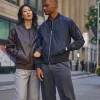 395J - Unisex Bomber Jacket<Threadfast Clearance
