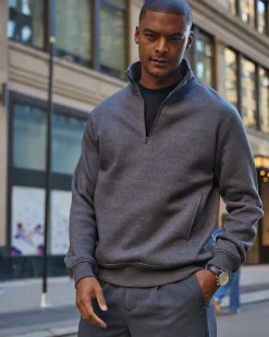 320Q - Unisex Ultimate Fleece Quarter-Zip Sweatshirt<Threadfast Clearance