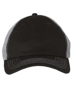 3100 - Contrast-Stitch Mesh-Back Cap<Valucap New
