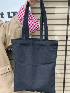 va6002 - Tote Bag 12oz Cotton-no Gusset<Vancouver Apparel Discount
