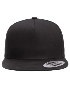 6007 - Five-Panel Cotton Twill Snapback Cap<YP Classics Outlet