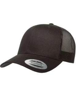 6606 - Classic Retro Trucker Hat with Mesh Back and Adjustable Closure<Yupoong Sale