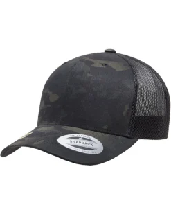 6606MC - YP Classics® Retro Trucker Multicam® Snapback<Yupoong Best